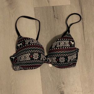 Victoria Secret Pink Holiday Bra
